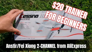 20 Cessna Trainer Trash 2 CH plane Review [upl. by Irbua]