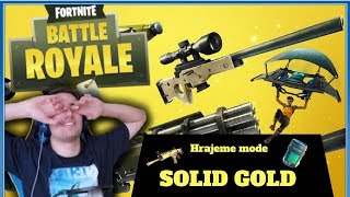 Fortnite Battle Royale  SOLID GOLD MODE  Jakub Destro CZSK [upl. by Cassandre]