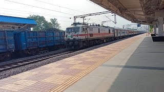 VASCO EXPRESSPUNE BILASPUR EXPRESS SKIPPING BHILAI AND MOVING TOWARDS ITS NEXT HALT RAIPUR JUNCTION [upl. by Highams]