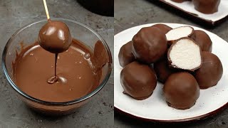 Tartufini al cocco e cioccolato deliziosi con pochissimi ingredienti [upl. by Bronwen]