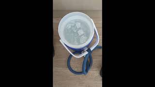 Aircast cyro cuff coolerice machine tutorial and review [upl. by Drobman326]