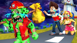 PAW Patrol Best Scenes 4 ► Marshall Turned Zombie amp Fled From Home shorts funny [upl. by Rush]