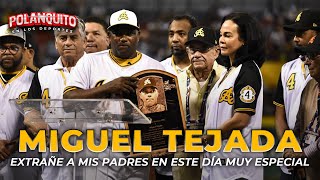 ¡ENTERATE  MIGUEL TEJADA EL RETIRO DE MI NÚMERO CON LAS ÁGUILAS EL MAYOR LOGRO DE MI CARRERA [upl. by Meijer]