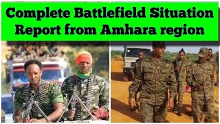 Complete Battlefield Situation Report from the Amhara Region [upl. by Munsey]