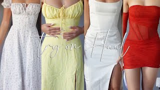 House of CB  Fashion Nova TRY ON HAUL [upl. by Hendren857]