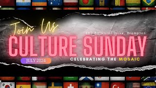 Cultural Sunday 2024 Bramalea Church Online [upl. by Amsirhc]