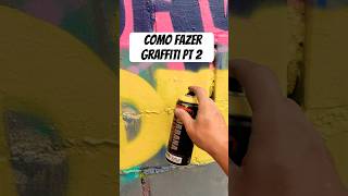 Como fazer graffiti part 2 [upl. by Ennairam243]