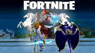 NOS ENFRENTAMOS AL GRAN ZEUS  ITS MAGISTER  FORNITE [upl. by Aryajay]