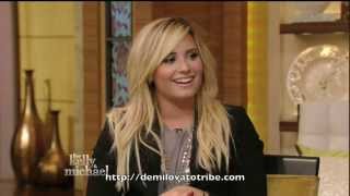 Demi Lovato on Live With Kelly amp Michael September 3rd 2013 [upl. by Sellihca]