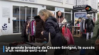 La grande braderie de CessonSévigné le succès dun remède anticrise [upl. by Tally]