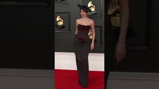 Red carpet moment with Halsey Forever in love with her look at the 2022 GRAMMYs ✨ [upl. by Morie]