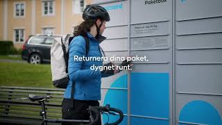 PostNord Paketbox – Returen 6s [upl. by Notsniw]