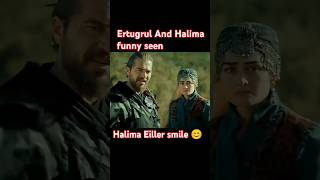 Ertugrul and Halima funny seen😊shorts feeds funnymoments [upl. by Ecirahs]