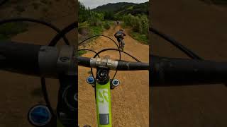 440 Bike park open for season You cant beat freshly groomed jumps mtbjumps mtb [upl. by Alonso]