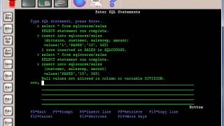 AS400 amp IBM i SQL Create Table 5 [upl. by Ardnoek]