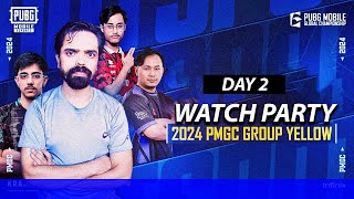 WATCHPARTY NP 2024 PMGC League  Group Yellow Day 2  PUBG MOBILE Global Championship [upl. by Brouwer]