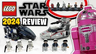 LEGO Star Wars Imperial Dropship vs Rebel Scout Speeder 40755  25 Year Anniversary Set Review [upl. by Adriel]