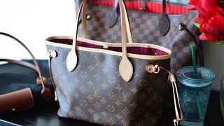 Louis Vuitton Neverfull PM Bag Review Small Comparison with the MM [upl. by Cadman]