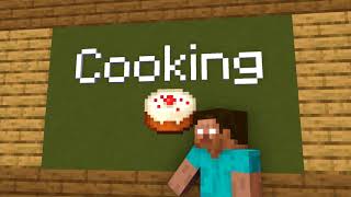 Monster School  COOKING CHALLENGE NEW EPISODE  Minecraft Animation [upl. by Brittni]