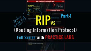 1 RIP v2 Routing Information Protocol Series  Part1 [upl. by Ecyla]