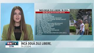 ÎNCĂ DOUĂ ZILE LIBERE ÎN 2024 [upl. by Ofori]