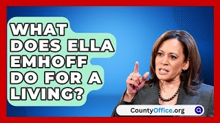 What Does Ella Emhoff Do for a Living  CountyOfficeorg [upl. by Ahsina586]