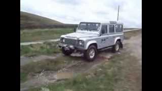 Land Rover Defender 110 off road Cross Axle [upl. by Ordnajela]