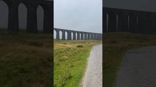 The Ribblehead Viaduct UK 24 arched😱 travel adventure shorts construction rain [upl. by Ennairak]