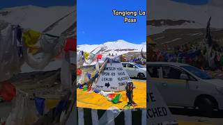 🖤 Dominar 400 in Tanglang La Pass Worlds 4th Highest Motorable Road🏔️ Dominar400 LehLadakh love [upl. by Peednus111]