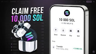 How to Get Free 10000 SOL in 2024  Ultimate Solana Rewards Guide [upl. by Iden103]