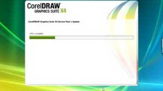 CorelDRAW Graphics Suite X4 Service Pack 1 AutoUpdate [upl. by Jo-Anne]