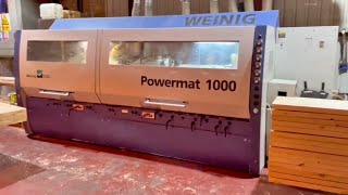 Diba Machinehandel l Weinig Powermat 1000 [upl. by Story]