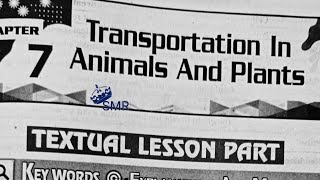 7th class science 7th lessonTransportation in Animals and plantsquestion and answersguidenote [upl. by Brubaker]