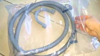 dishwasher drain hose replacement Electrolux [upl. by Ottie]