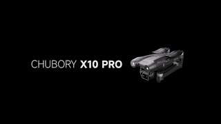 CHUBORY X10 PRO GPSDrohne – TutorialVideo [upl. by Acirretal]