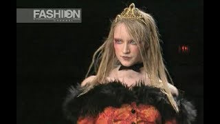 BETSEY JOHNSON Fall Winter 1997 1998 New York  Fashion Channel [upl. by Luise]