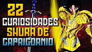 22 Curiosidades de SHURA DE CAPRICORNIO Saint Seiya  Star Hill [upl. by Pollard]