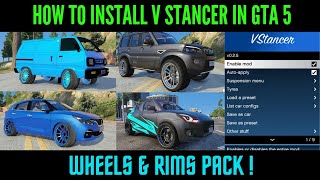 How to install JDM Rim Packs  GTA 5 Mod 2021 [upl. by Bolen913]