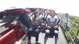 Six Flags  The X Flight Experiencemov [upl. by Loredo779]