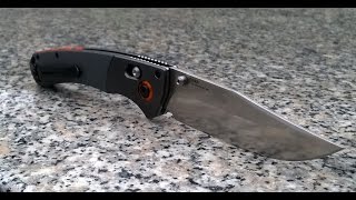 Обзор ножа Benchmade 150801 Crooked River [upl. by Aicinad]