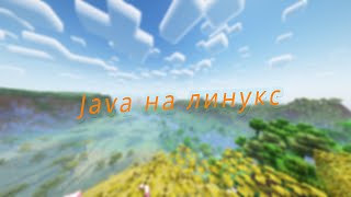 Как установить java на linux [upl. by Meakem579]