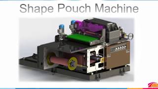 Shape Pouch Machine Galaxy Packtech Pvt Ltd [upl. by Eleinad]