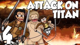 Attack on Titan Tribute Game  Ep4  Lets kill Giant Babies [upl. by Magdalene762]