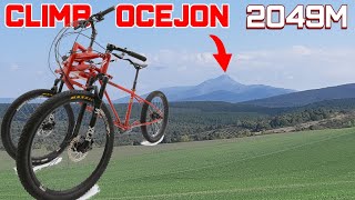 Climb of Ocejón 2049 m on a bike ASCENDU 3x3 [upl. by Yrellam]