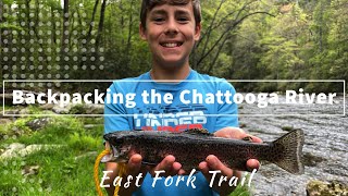 Backpacking the Chattooga River  East Fork Trail [upl. by Anyala]