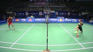 QF  MS  Lin Dan vs Chen Long  2013 BWF World Championships [upl. by Danby]