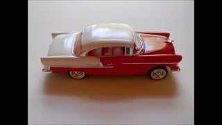 Revell 125 1955 Chevy Bel Air Model Car [upl. by Eiznekcm489]