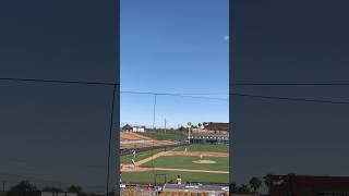 RBI for Cleveland Guardians Chase DeLauter at Camelback Ranch Fall Ball [upl. by Oigufer]