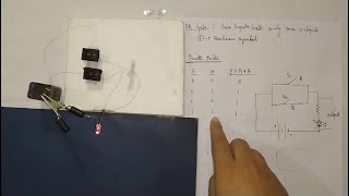 Experimental Verification of OR gate Basic Logic gate [upl. by Aramenta]