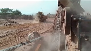 Satisfying heavy Stone crushing  Awsome Satisfying rock crushing  ASMR  Rock crushing💥🛠️⛏️⛏️👹⛏️👹 [upl. by Ninel208]